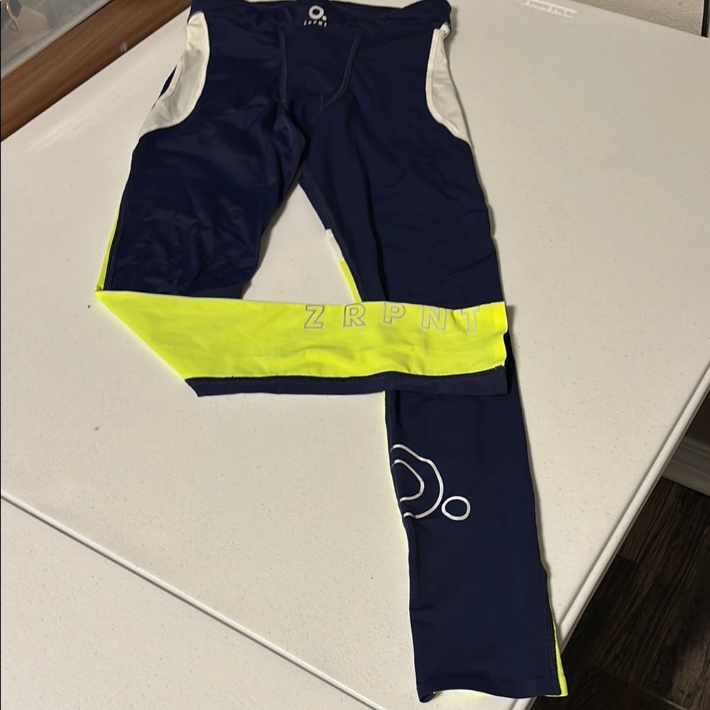 Zero Point Brand ( Finland 🇫🇮) Men’s Compression Leggings Sz Medium